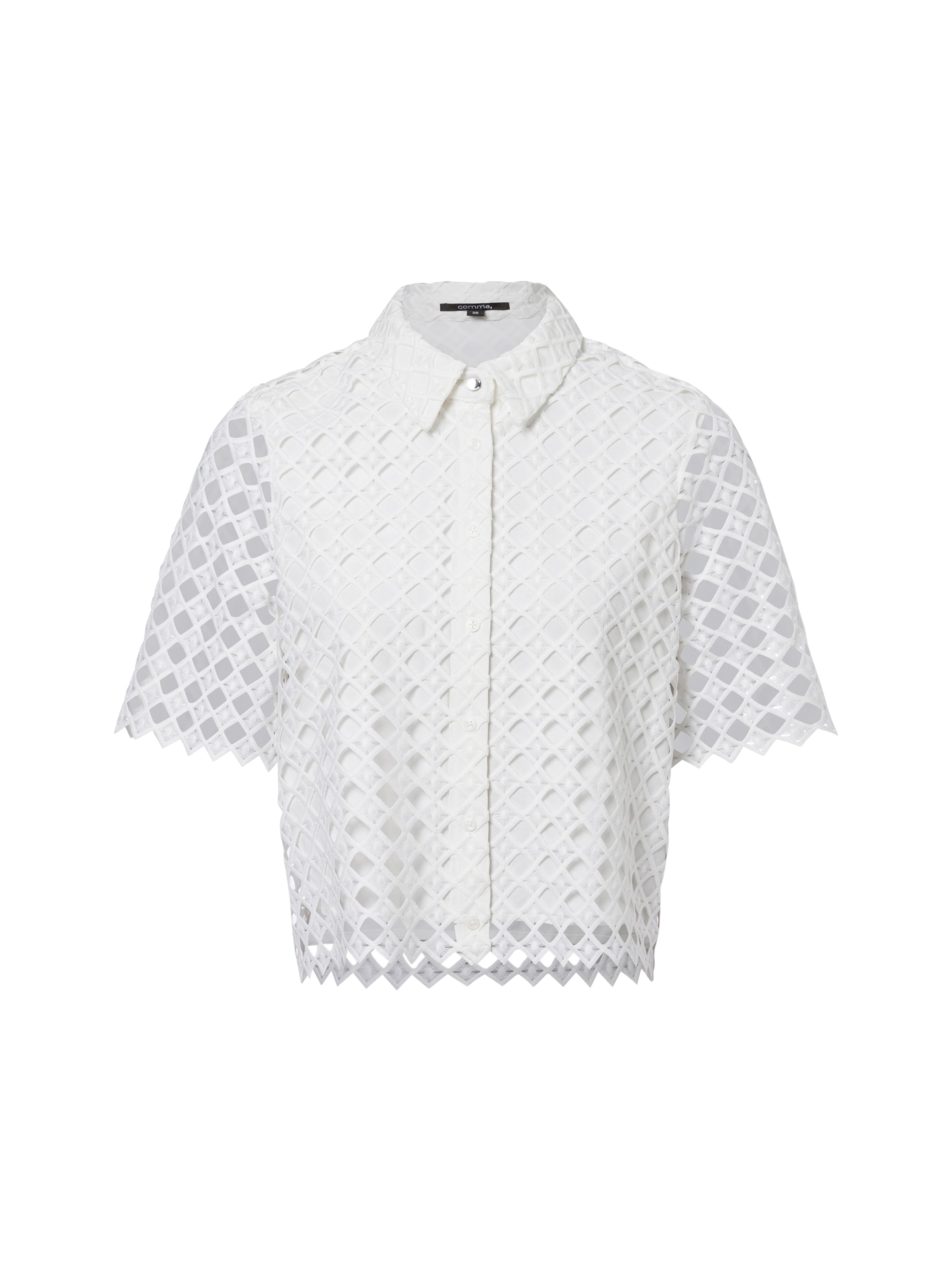 COMMA Bluse in weiß, Produktansicht