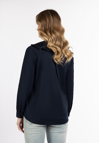 DreiMaster Vintage Blouse in Blauw