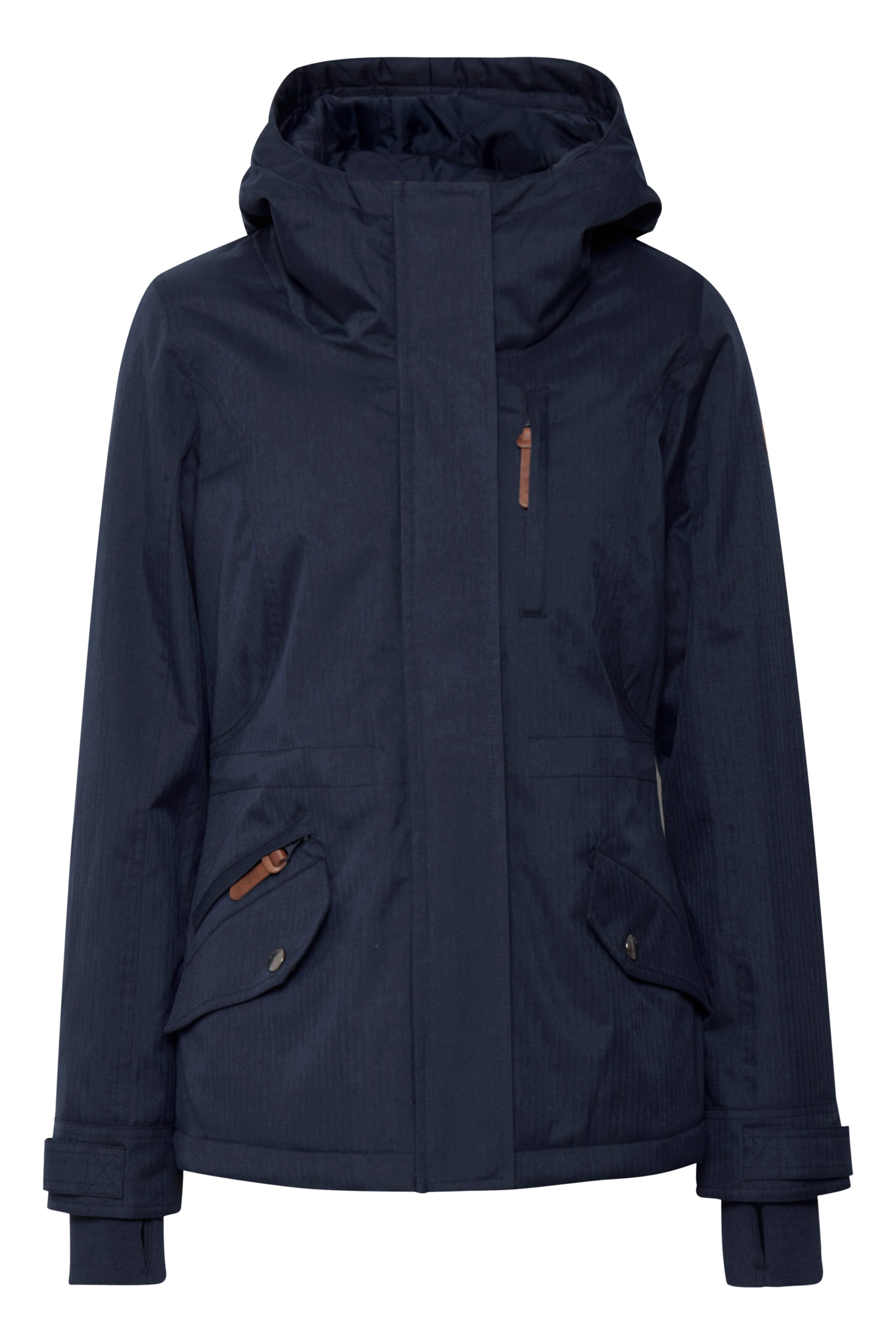 Oxmo Between-season jacket 'BELLISSA' in Blue: front