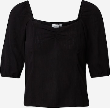 ICHI Blouse in Black: front