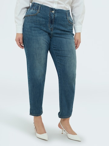 Fiorella Rubino Regular Jeans in Blauw