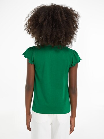 TOMMY HILFIGER Shirt 'ESSENTIAL' in Groen