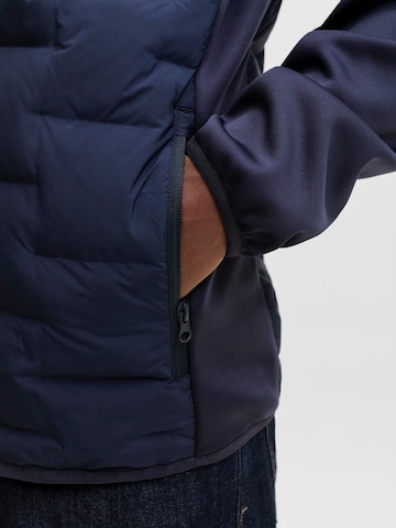 Jack & Jones Plus Between-Season Jacket 'JJEPERFECT' in Blue