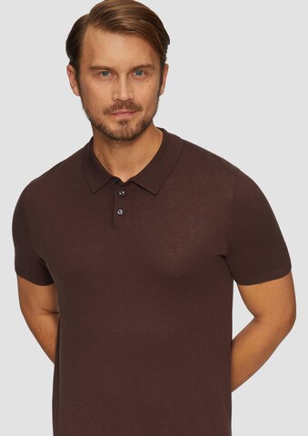 s.Oliver BLACK LABEL Shirt in Braun