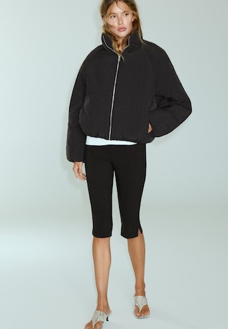 Pull&Bear Jacke in Schwarz: Vorderseite