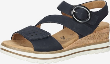 Bama Strap Sandals in Blue: front
