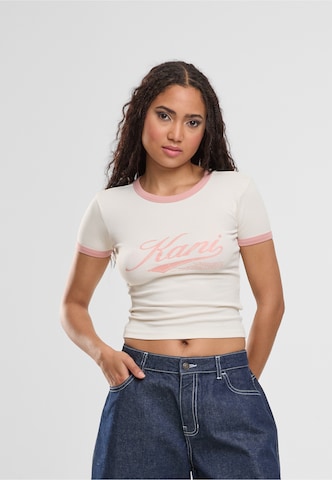 Maglietta 'Varsity' di Karl Kani in beige