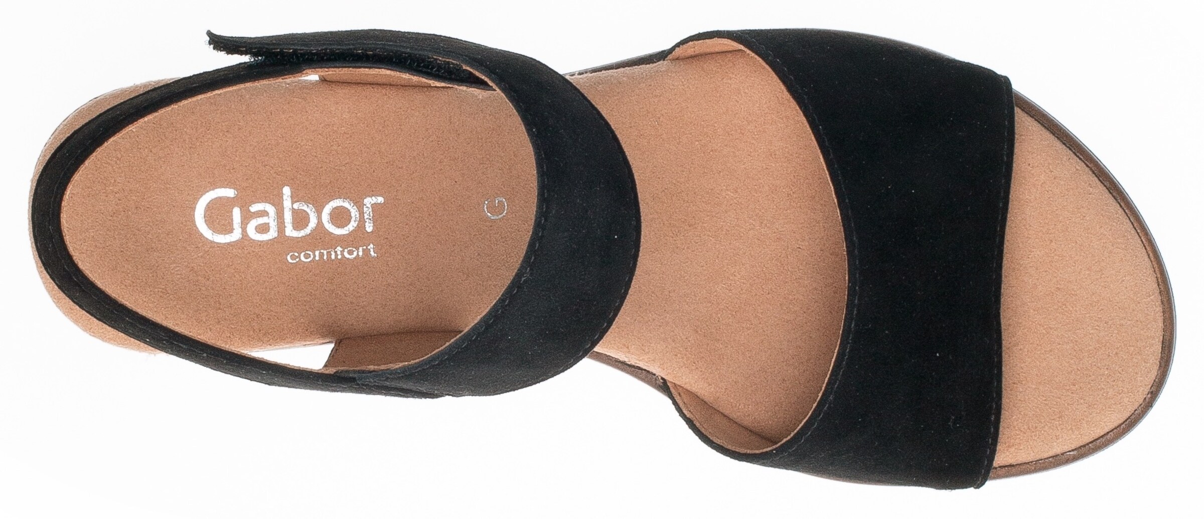 Sandales à lanières GABOR en noir