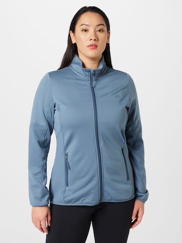 Only Play Curvy Athletic Jacket 'JETTA' in Blue: front