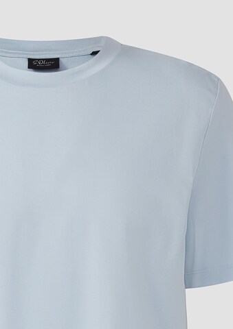 T-Shirt s.Oliver BLACK LABEL en bleu