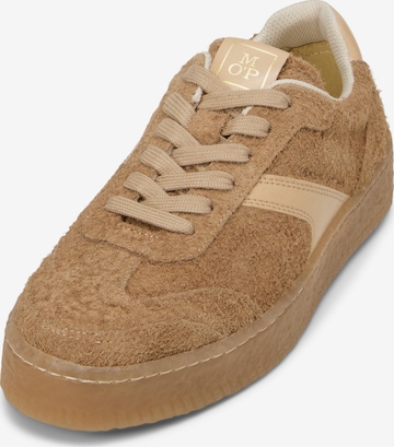 Marc O'Polo Sneaker in Braun: Vorderseite