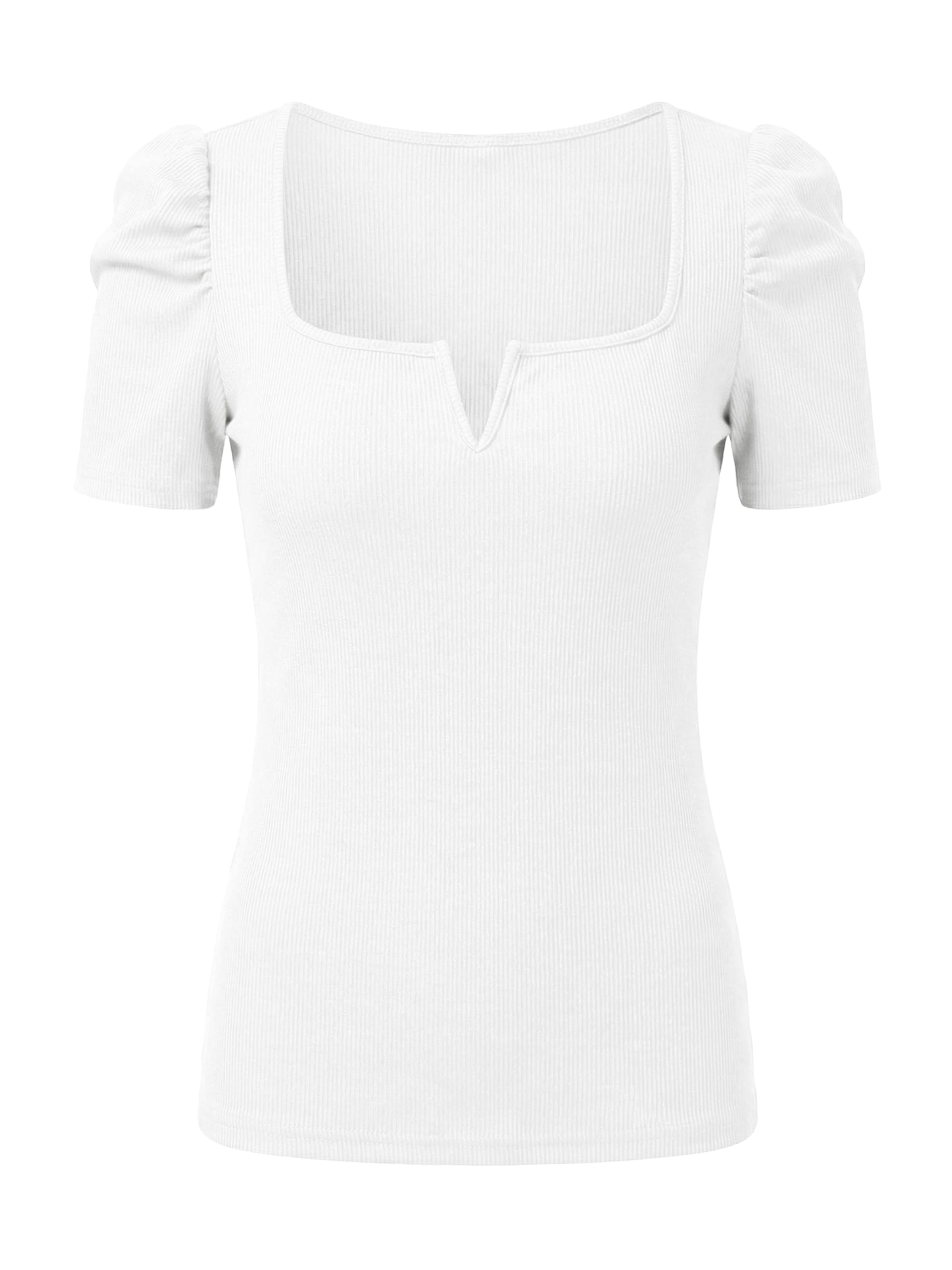 Imily Bela Тениска в бяло: отпред