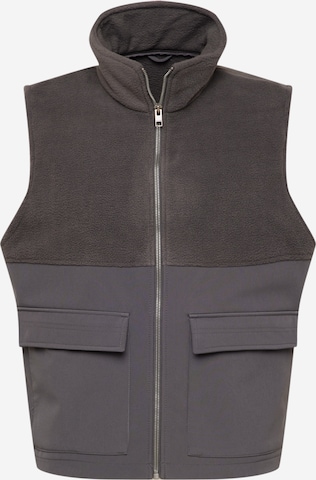 Gilet di JACK & JONES in grigio: frontale