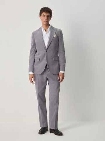 Next Slim fit Blazer in Grey: front