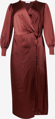 Robe 'Bianca' CITA MAASS co-created by ABOUT YOU en marron : devant