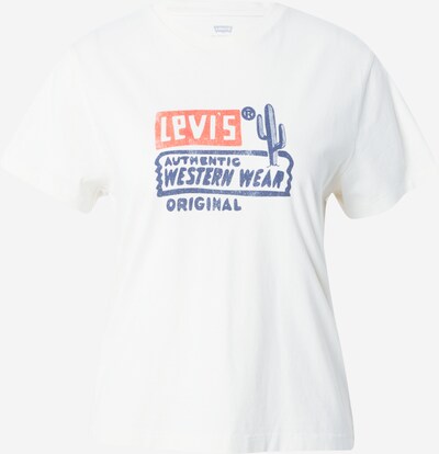 LEVI'S ® Shirt 'Graphic Classic Tee' in Navy / Pastel red / White, Item view