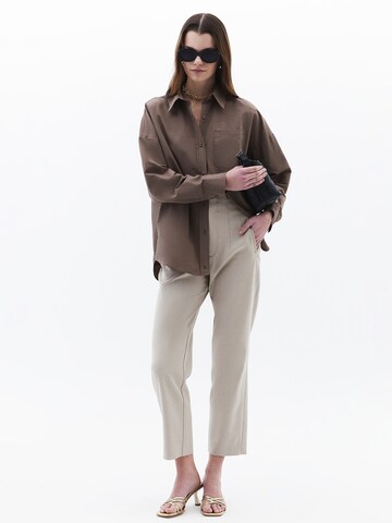 Regular Pantalon OXXO en beige