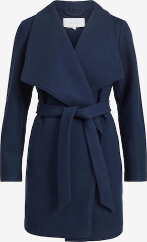 VILA Between-Seasons Coat 'Cooley' in Blue: front