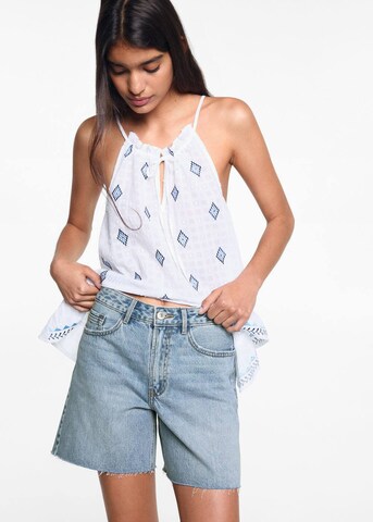MANGO TEEN Regular Jeans 'Bermuda' in Blue: front
