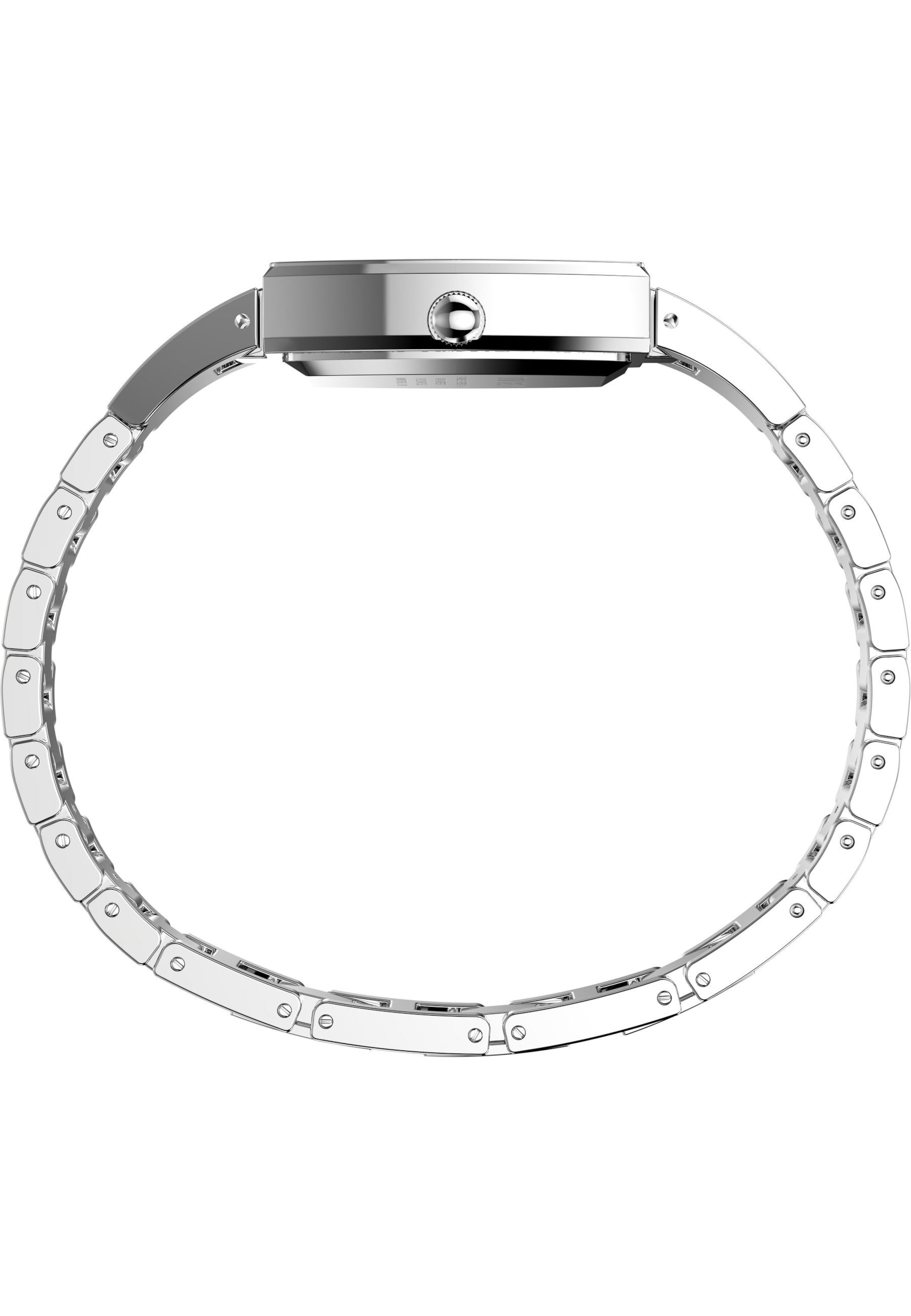 TIMEX Analogt ur 'Main Street Tonneau' i sølv