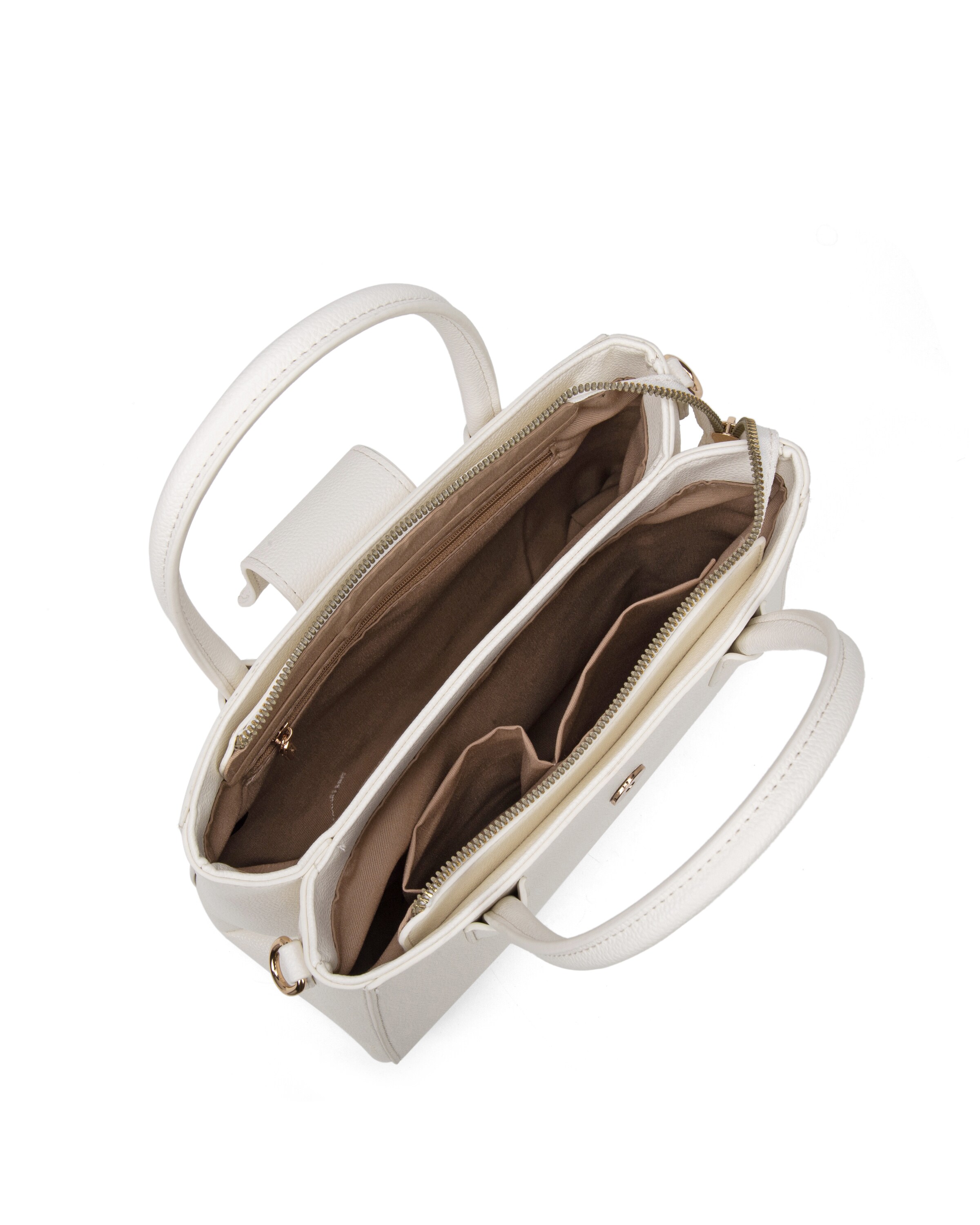 Borsa a mano di Diana&Co. in bianco