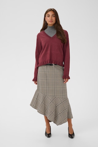 CULTURE - Pullover em castanho