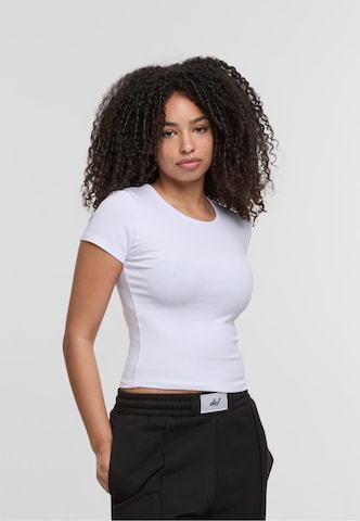 DEF Tričko 'Relax' – bílá: přední strana