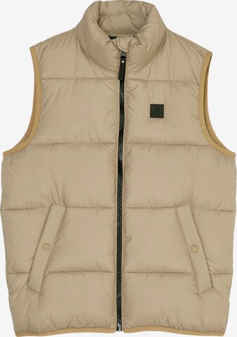 Gilet Marc O'Polo en beige : devant