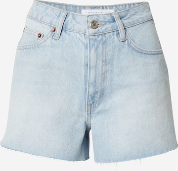 TOPSHOP Regular Jeans in Blue: front