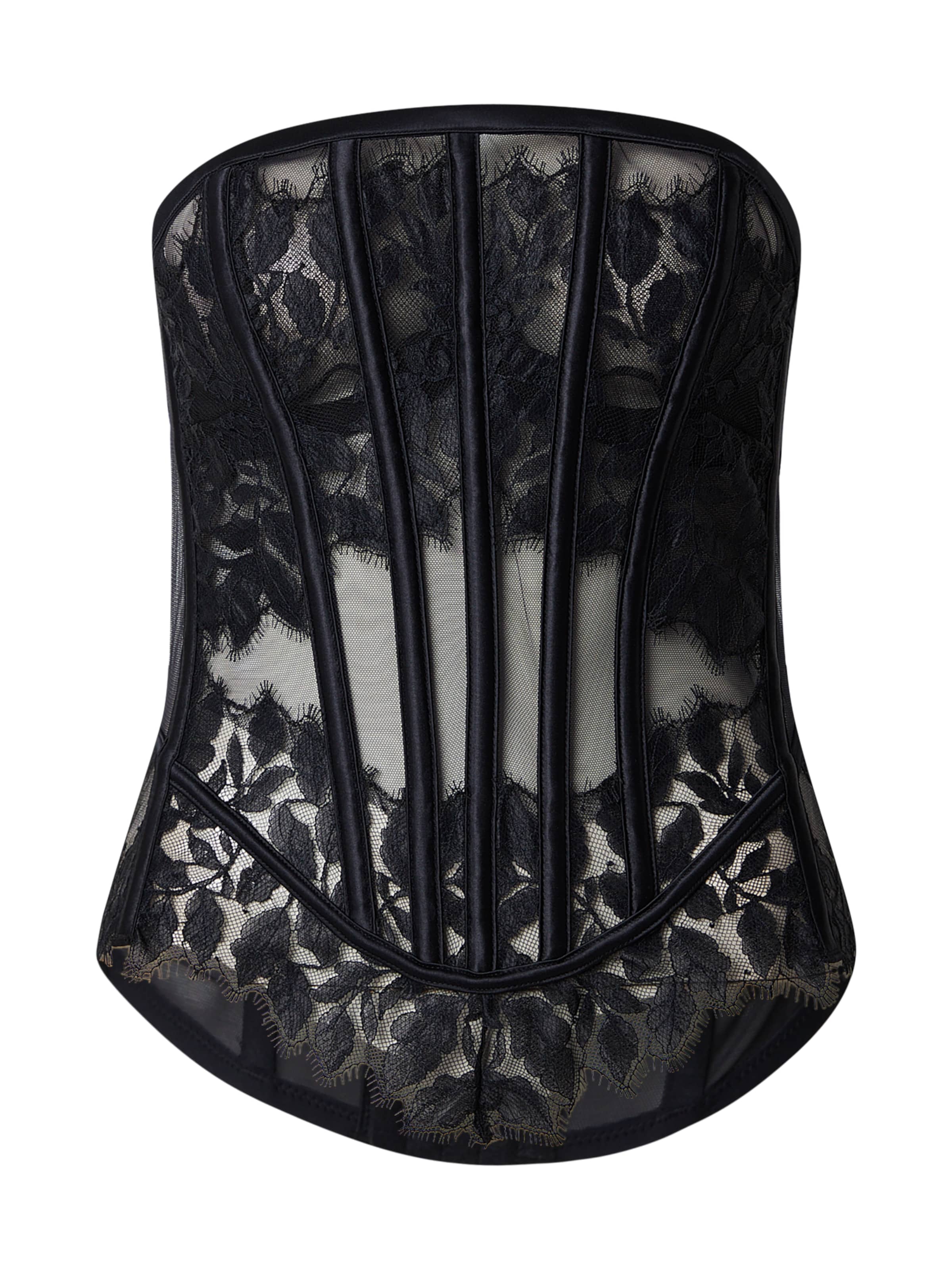 Corsete 'Chalice' de la Hunkemöller pe negru: față