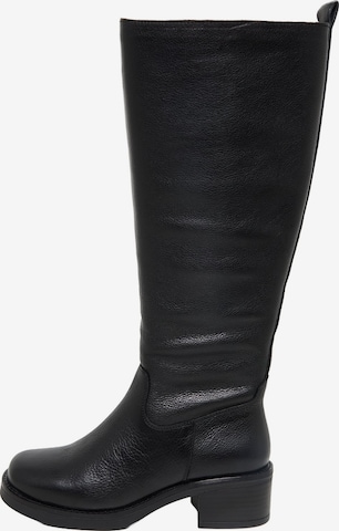 ABOUT YOU Stiefel 'Mailin' in Schwarz: Vorderseite