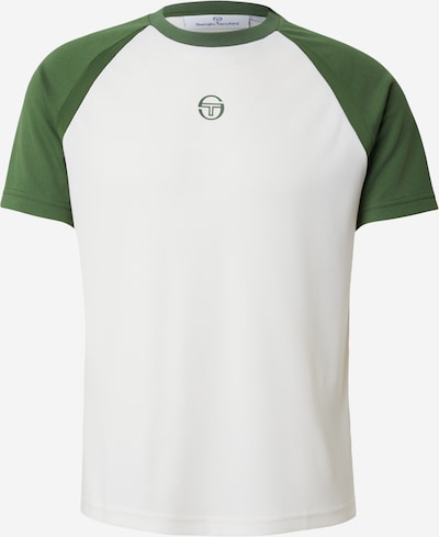 Sergio Tacchini Funktionsshirt 'Rispecchio' in L in creme / grün, Produktansicht