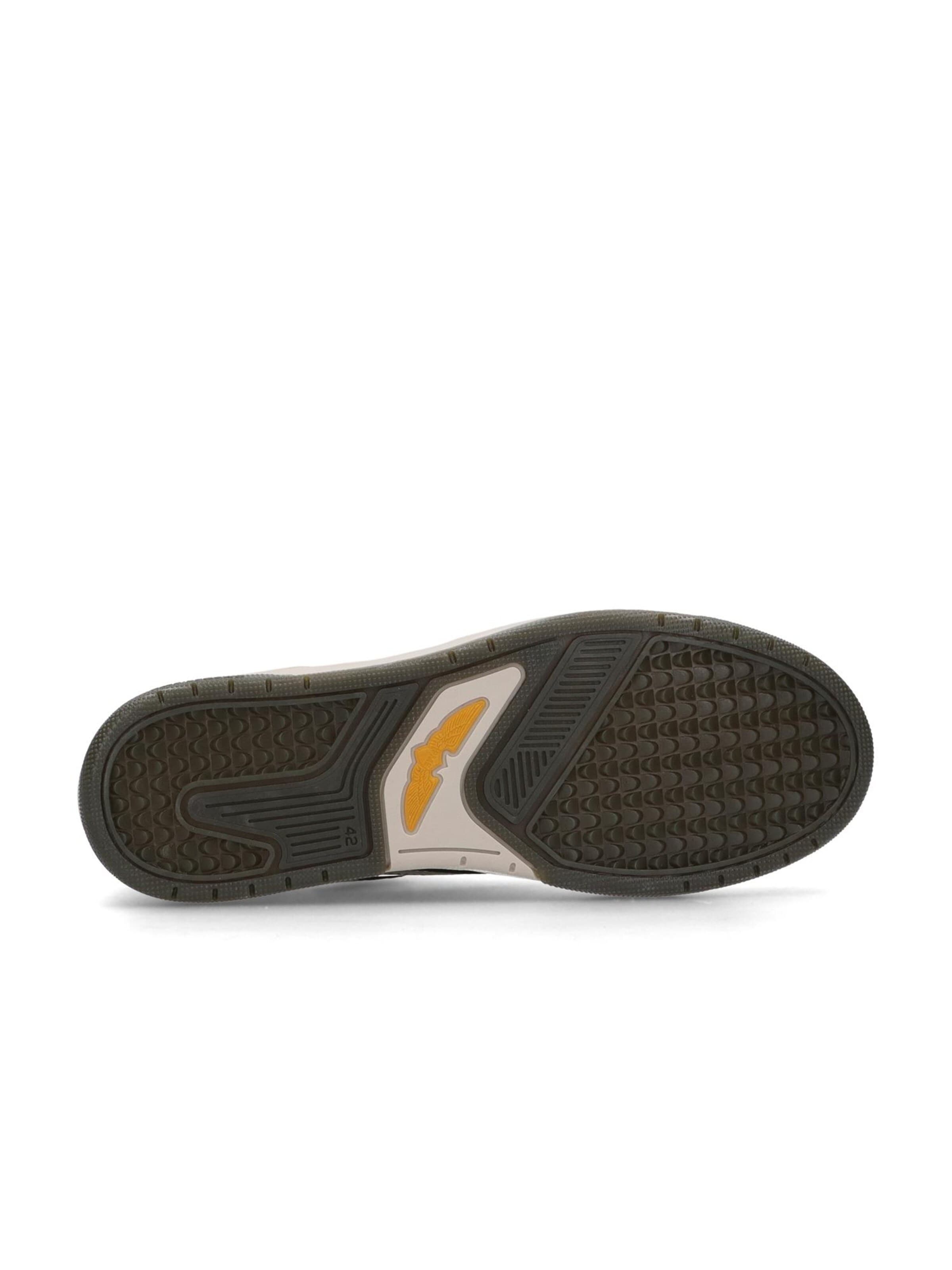 PME Legend Sneakers laag 'Porter sneaker in leather and suede' in Wit