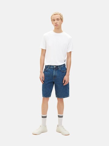 TOM TAILOR DENIM Regular Shorts in Blau