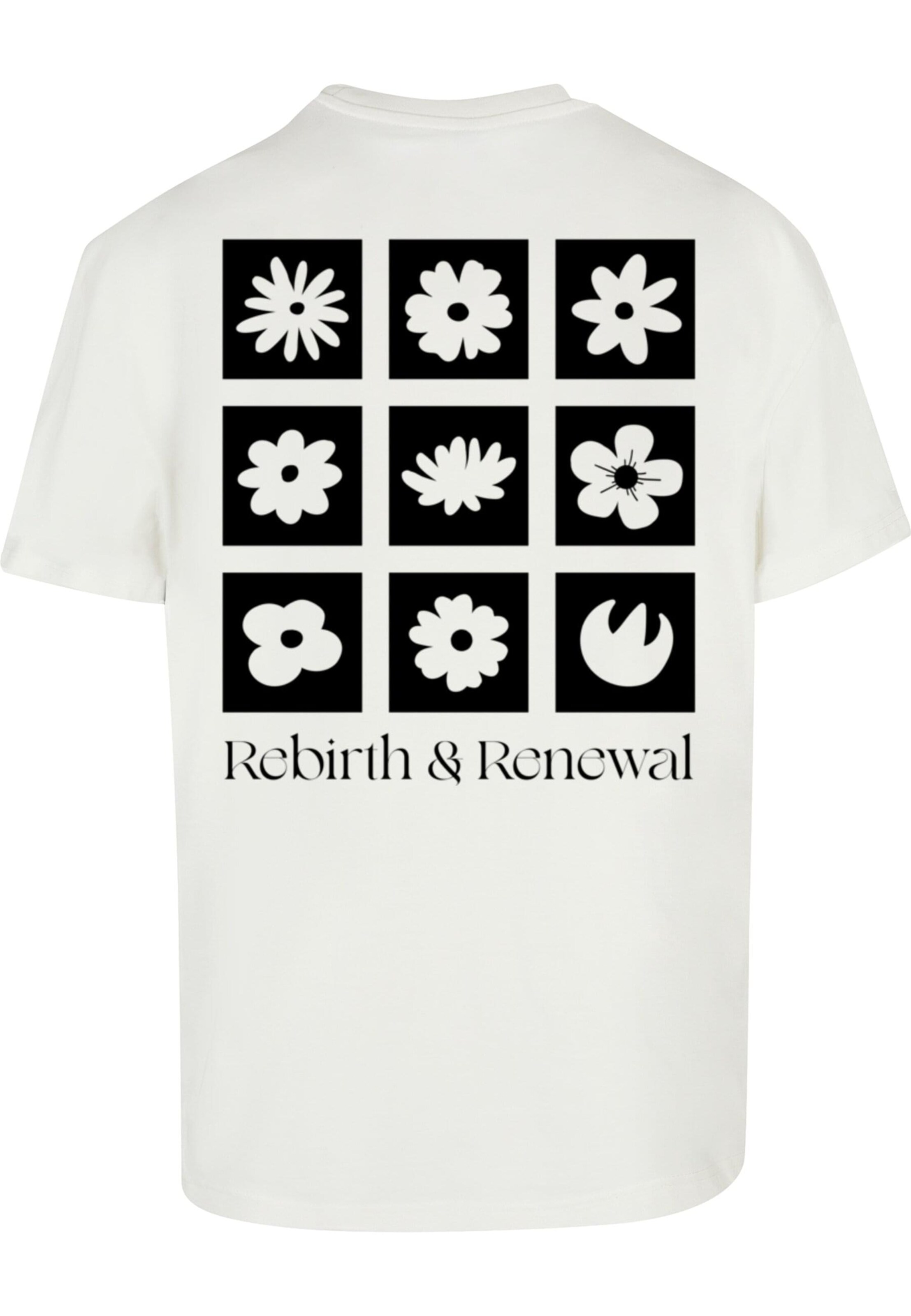 Merchcode Shirt 'Rebirth And Renewal' in Wit