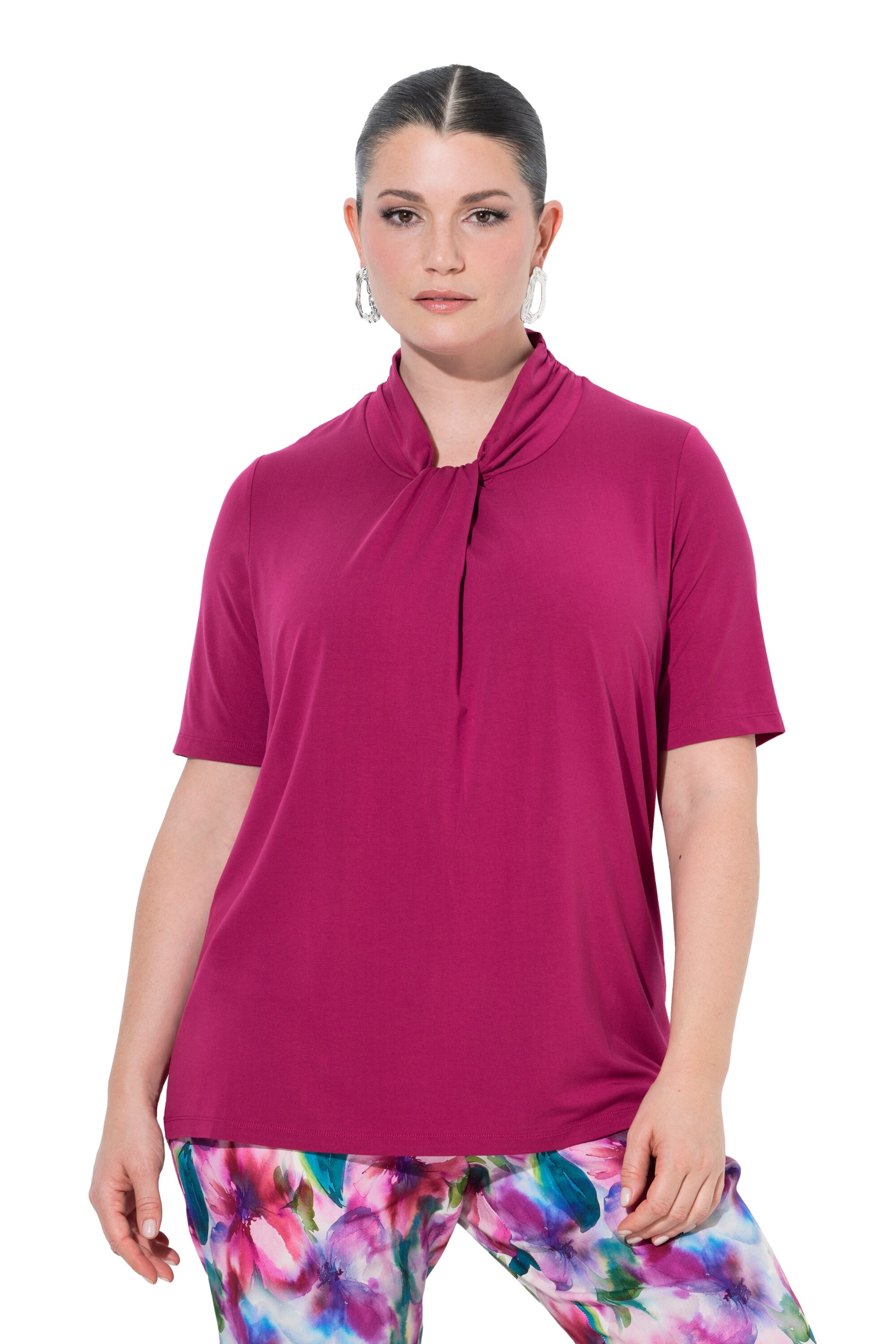Ulla Popken Shirt in Pink: front
