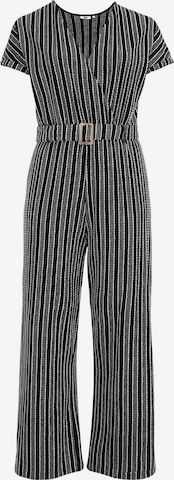 WE FashionKombinezon - crna boja: prednji dio
