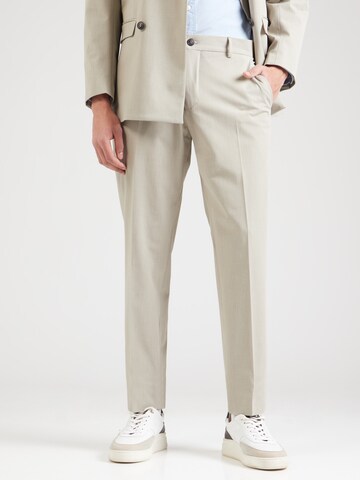 Slimfit Pantaloni con piega frontale 'SLHLIAM' di SELECTED HOMME in verde: frontale