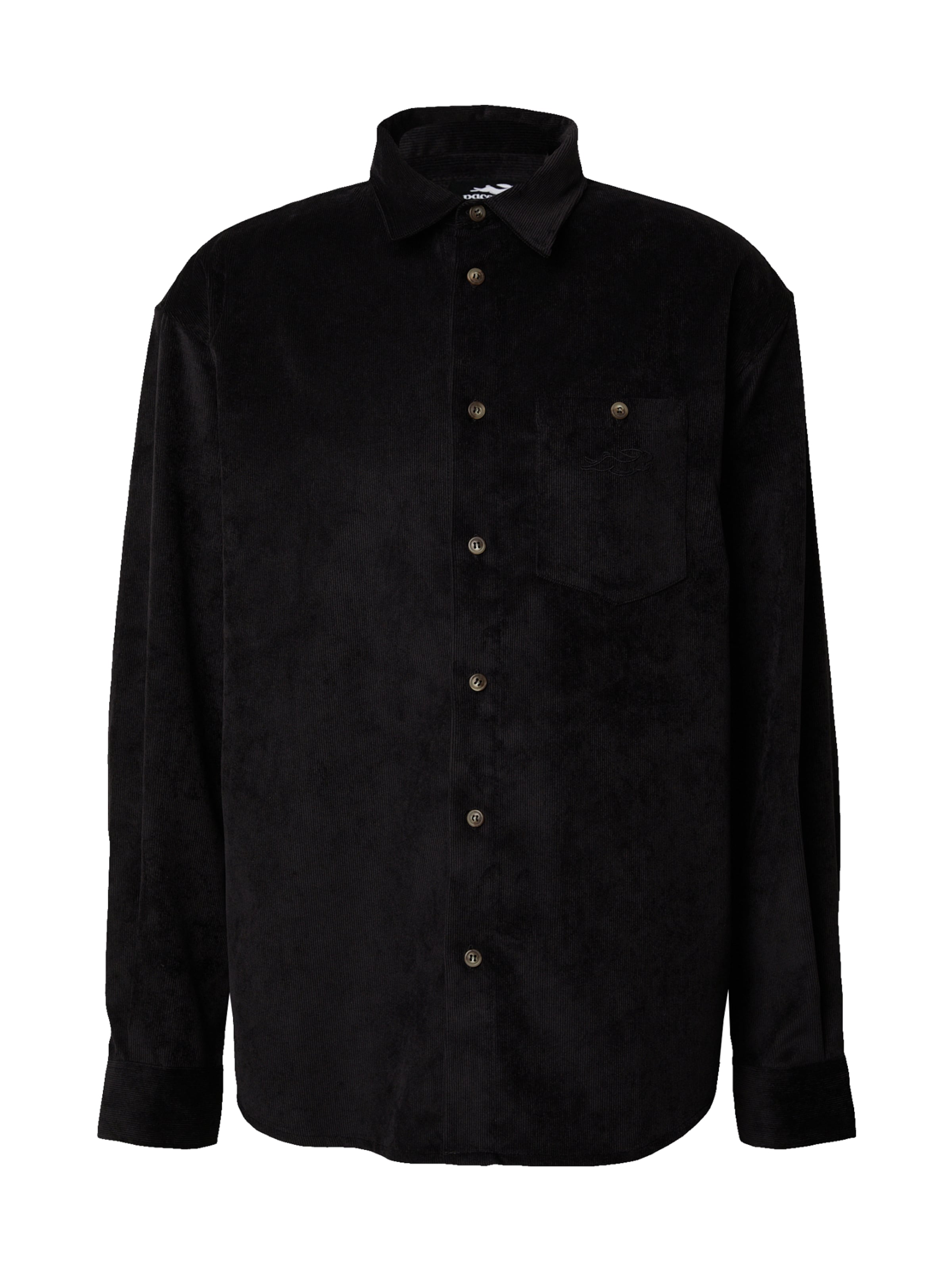 Pacemaker Классический крой Рубашка 'Paul' в Черный: спереди