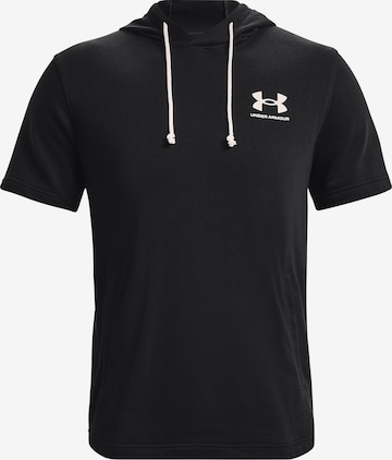 UNDER ARMOUR Sportsweatshirt 'Rival Terry' in Schwarz: predná strana