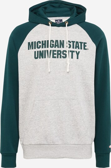 Champion Authentic Athletic Apparel Sweatshirt in grau / dunkelgrün, Produktansicht