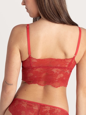 Bustier Soutien-gorge Erlich Textil en rouge