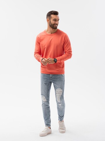 Ombre Sweatshirt 'B1153' in Oranje