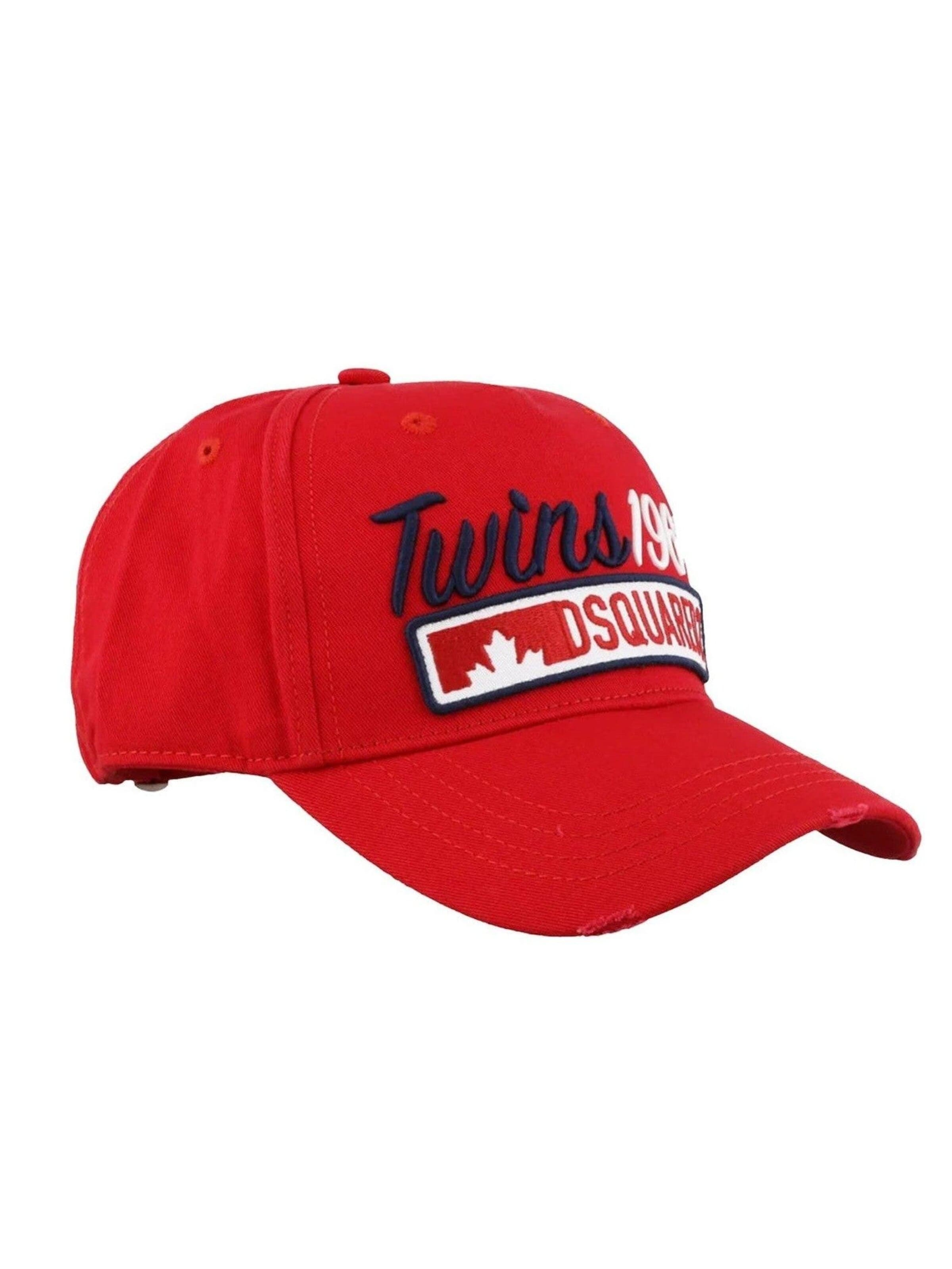 Casquette 'Baseball Cap - BCM0169' DSQUARED2 en rouge