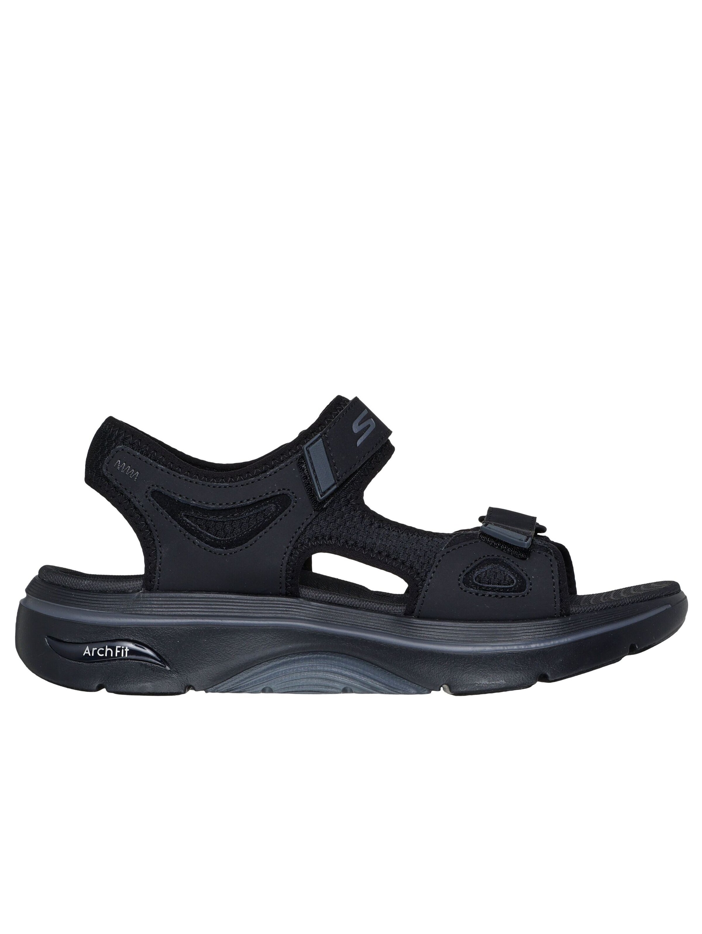 SKECHERS Sandale in Schwarz