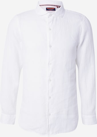 Superdry Overhemd 'Vacation' in Wit: voorkant