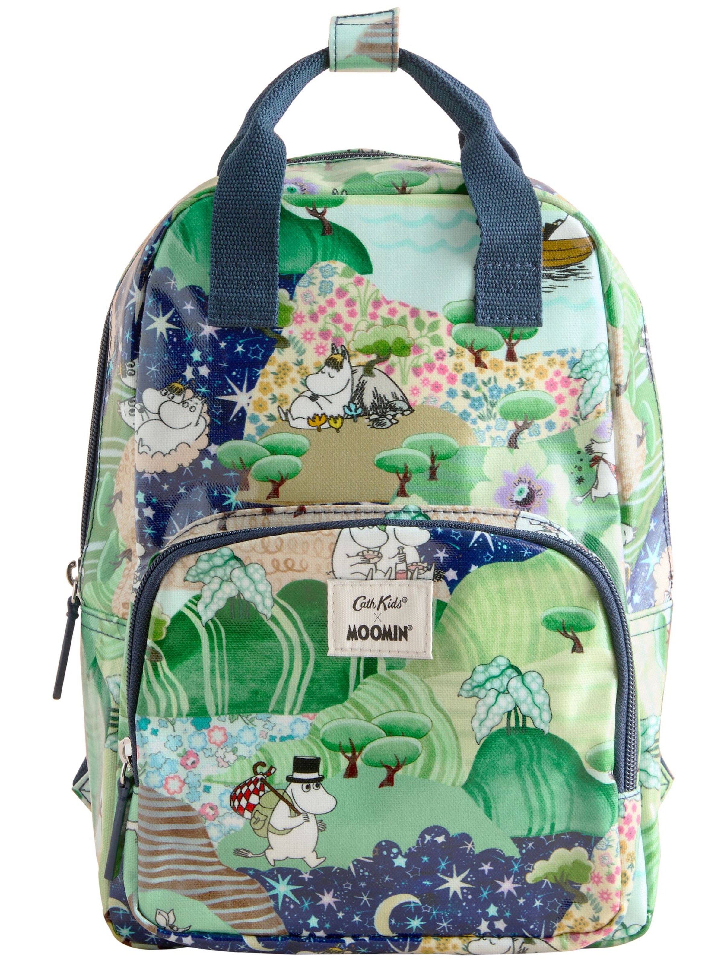 Rucsac 'Mumins' de la Cath Kidston pe verde: față
