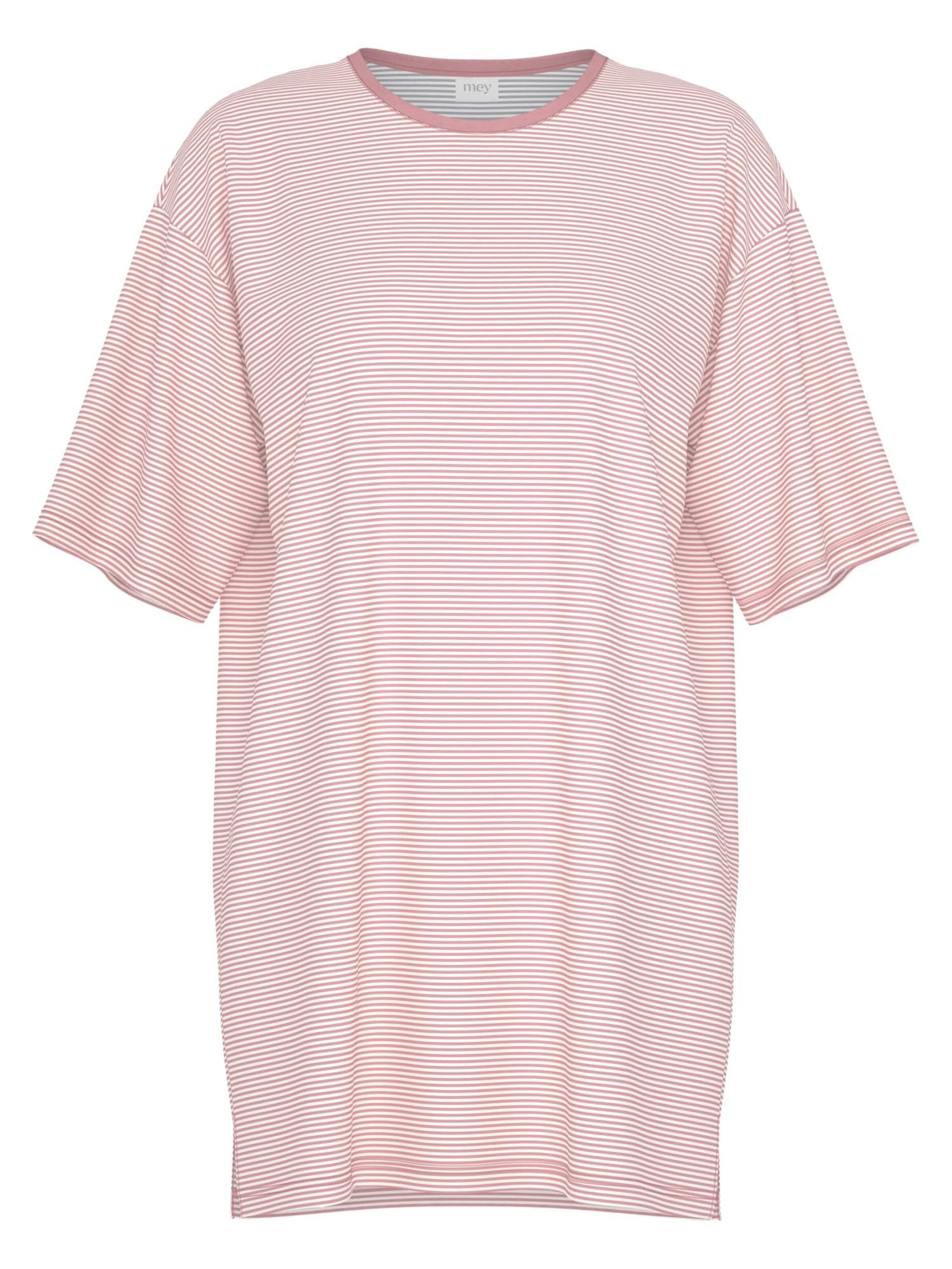 Mey Nightgown 'Simple Stripes' in Pink: front