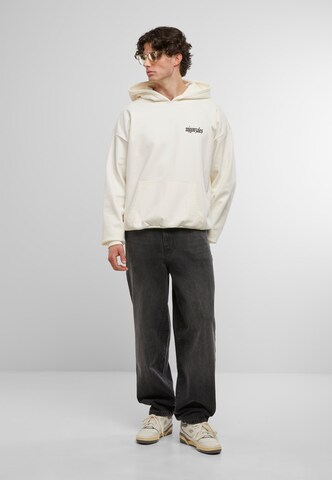 MJ Gonzales Sweatshirt 'Rebels never die' in Wit