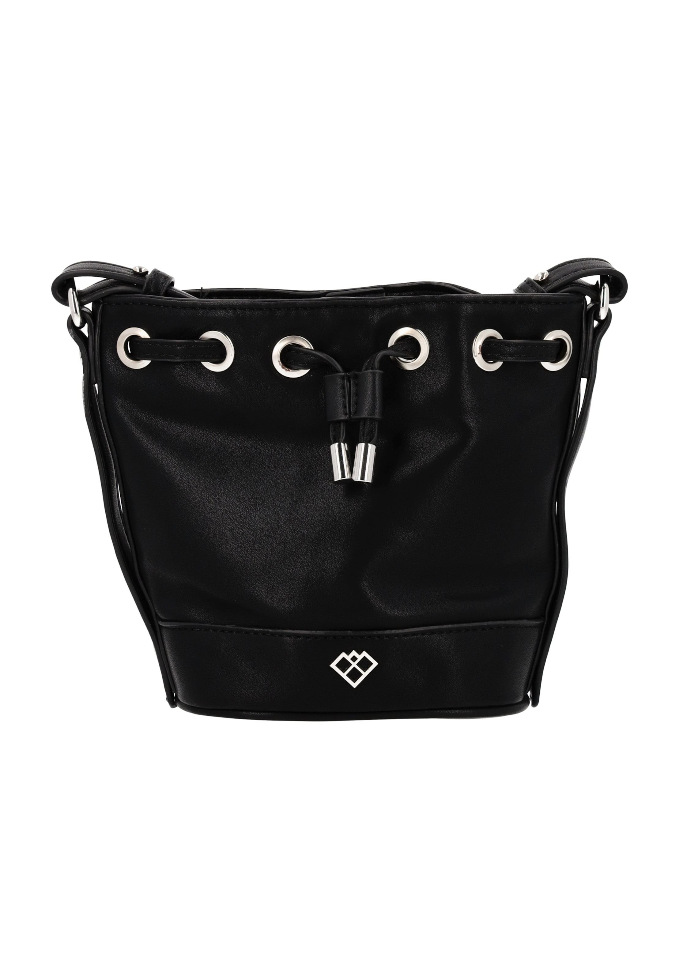 MYMOVrećasta torba - crna boja: prednji dio